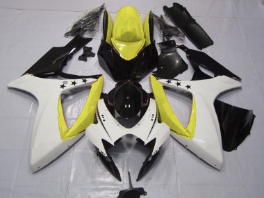 2006-2007 Étoile Jaune GSXR 600-750 Carénage