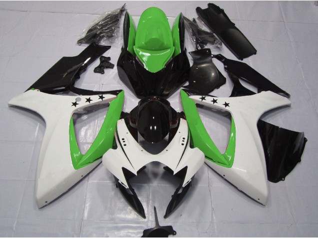 2006-2007 Étoile Verte GSXR 600-750 Carénage 2006-2007 Étoile Verte GSXR 600-750 Carénage