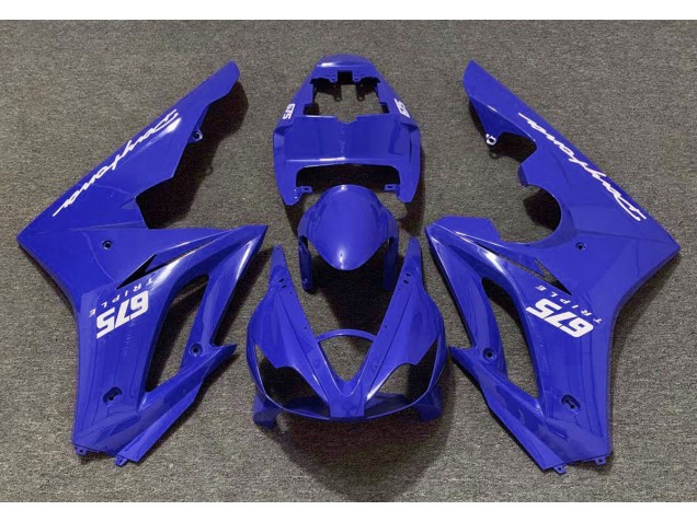 2006-2008 Bleu Brillant Daytona 675 Carénage 2006-2008 Bleu Brillant Daytona 675 Carénage