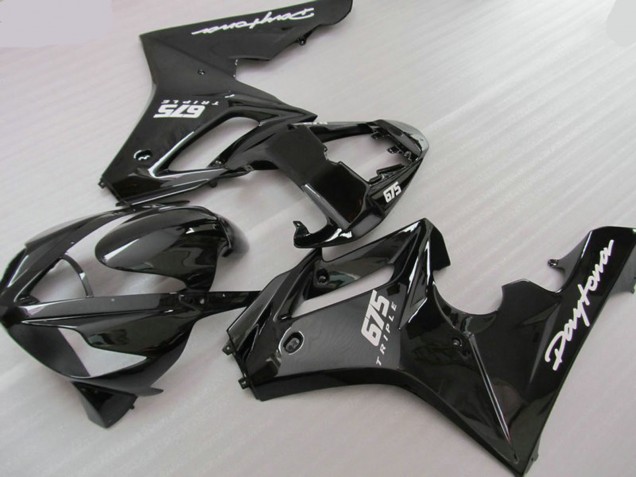 2006-2008 Noir Triple Daytona 675 Carénage 2006-2008 Noir Triple Daytona 675 Carénage