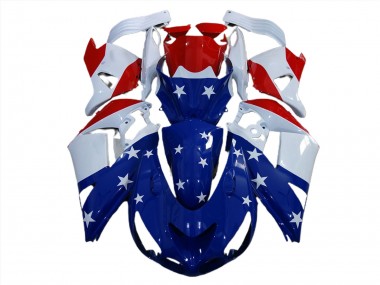 2006-2011 Drapeau Américain ZX14R Carénage