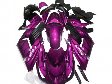 2006-2011 Rose Brillant & Flamme ZX14R Carénage