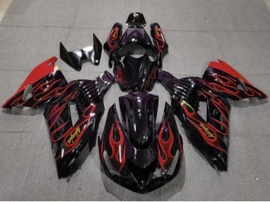 2006-2011 Rosso Fiamma ZX14R Carénage
