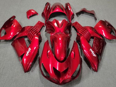 2006-2011 Rouge Brillant ZX14R Carénage