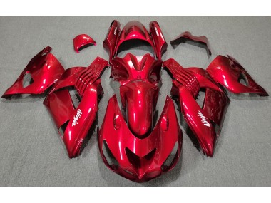 2006-2011 Rouge Brillant ZX14R Carénage