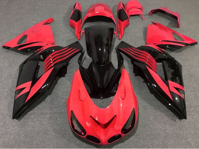 2006-2011 Rouge Vif ZX14R Carénage 2006-2011 Rouge Vif ZX14R Carénage