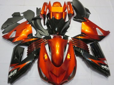 2006-2011 Vert Noir ZX14R Carénage