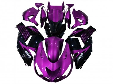 2006-2011 Violet Brillant & Noir ZX14R Carénage