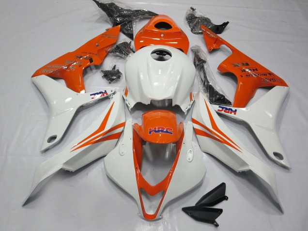 2007-2008 Arancione E Bianco HRC CBR600RR Carénage 2007-2008 Arancione E Bianco HRC CBR600RR Carénage