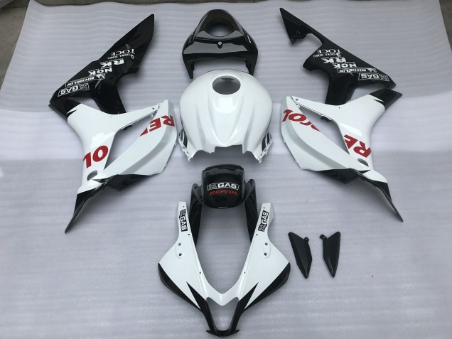 2007-2008 Blanc Brillant & Rouge Repsol CBR600RR Carénage 2007-2008 Blanc Brillant & Rouge Repsol CBR600RR Carénage