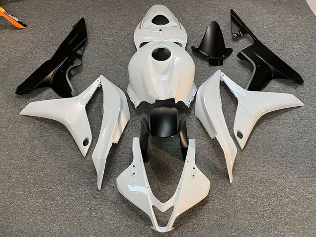 2007-2008 Blanc & Noir Propres CBR600RR Carénage
