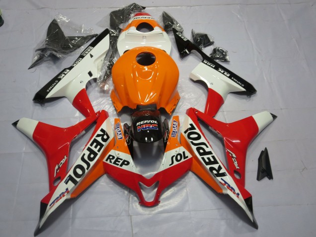 2007-2008 Blanc Repsol CBR600RR Carénage 2007-2008 Blanc Repsol CBR600RR Carénage