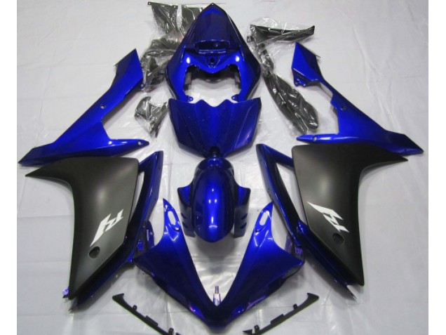 2007-2008 Bleu Brillant & Noir R1 Carénage 2007-2008 Bleu Brillant & Noir R1 Carénage