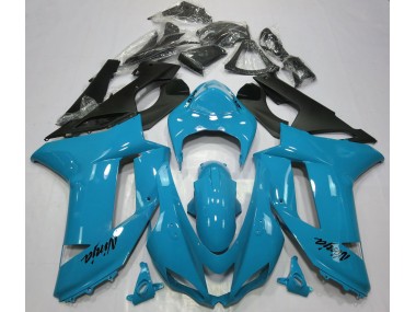 2007-2008 Bleu Clair Brillant ZX6R Carénage