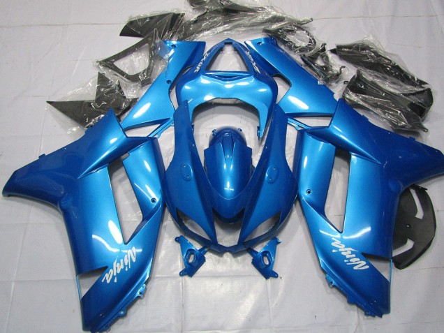 2007-2008 Bleu Clair ZX6R Carénage 2007-2008 Bleu Clair ZX6R Carénage