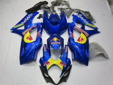 2007-2008 Bleu Rouge Taureau GSXR 1000 Carénage