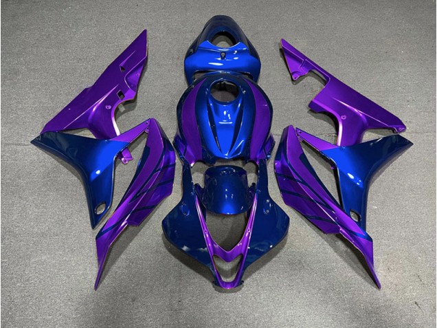 2007-2008 Bleu Violet CBR600RR Carénage 2007-2008 Bleu Violet CBR600RR Carénage