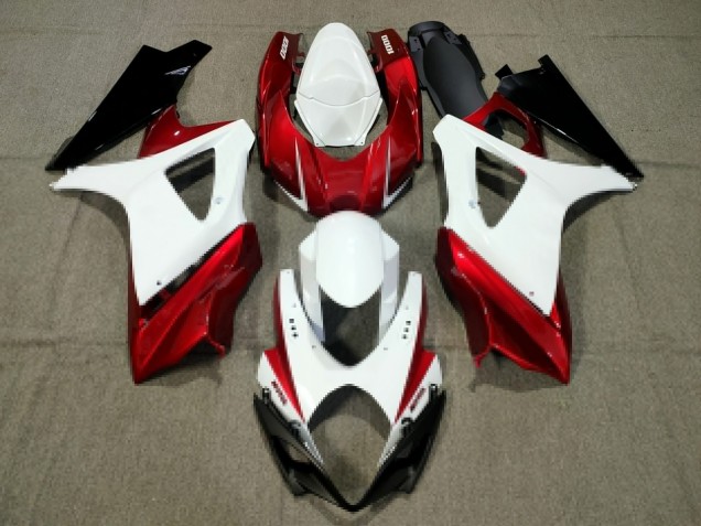 2007-2008 Conception Personnalisée Rouge GSXR 1000 Carénage