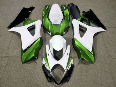 2007-2008 Conception Personnalisée Vert GSXR 1000 Carénage