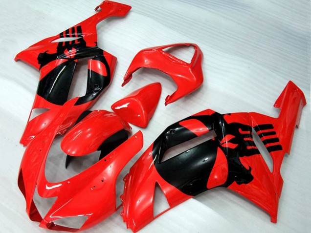 2007-2008 Crane Rouge ZX6R Carénage 2007-2008 Crane Rouge ZX6R Carénage