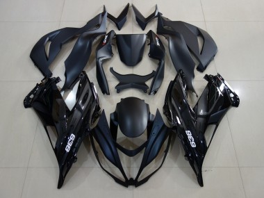 2007-2008 Logo 636 Noir Brillant ZX6R Carénage