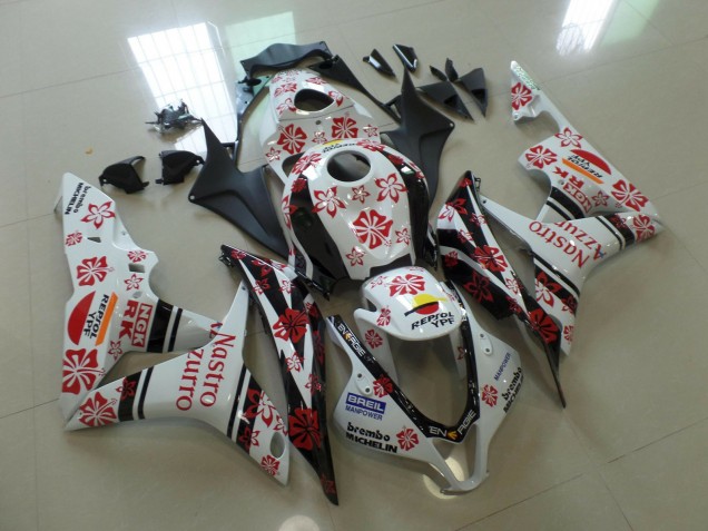 2007-2008 Nastro Azzurro Blanc & Rouge CBR600RR Carénage 2007-2008 Nastro Azzurro Blanc & Rouge CBR600RR Carénage