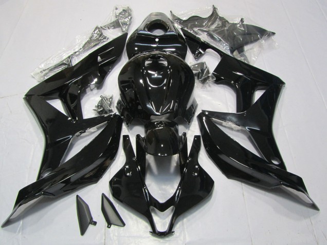 2007-2008 Noir Brillant CBR600RR Carénage 2007-2008 Noir Brillant CBR600RR Carénage