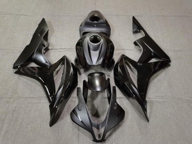 2007-2008 Noir Mat & Brillant CBR600RR Carénage