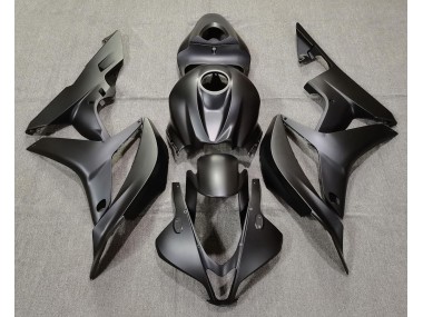 2007-2008 Noir Mat Uni CBR600RR Carénage