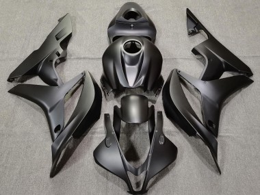 2007-2008 Noir Mat Uni CBR600RR Carénage