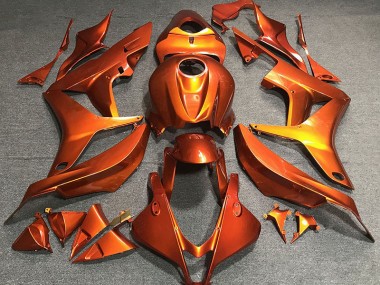 2007-2008 Orange Plat CBR600RR Carénage