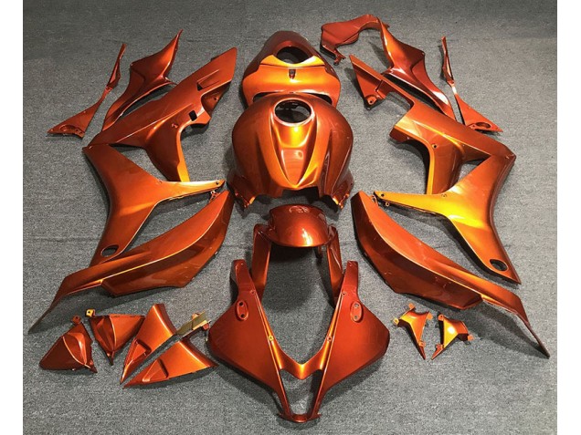 2007-2008 Orange Plat CBR600RR Carénage 2007-2008 Orange Plat CBR600RR Carénage