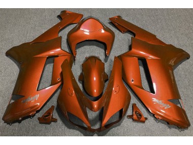 2007-2008 Orange Tigre ZX6R Carénage