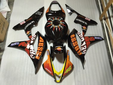 2007-2008 Rossi 46 CBR600RR Carénage