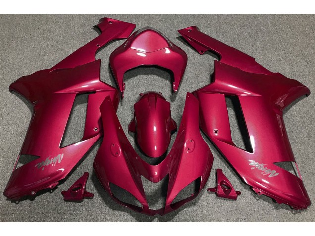 2007-2008 Rouge Bonbon ZX6R Carénage 2007-2008 Rouge Bonbon ZX6R Carénage