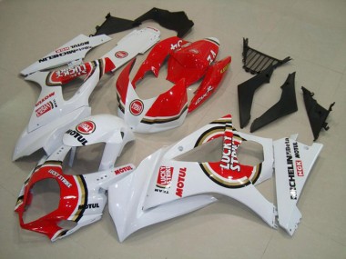 2007-2008 Rouge Lucky Strike GSXR 1000 Carénage