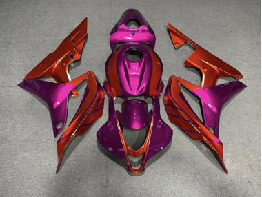 2007-2008 Rouge Violet CBR600RR Carénage