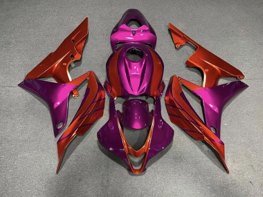 2007-2008 Rouge Violet CBR600RR Carénage