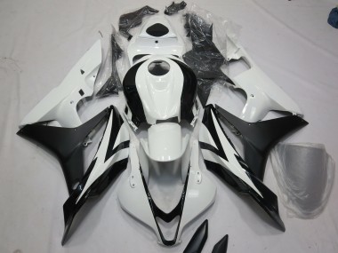 2007-2008 Style Blanc & Noir OEM CBR600RR Carénage