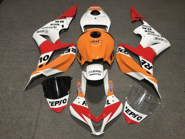 2007-2008 Style Blanc Repsol CBR600RR Carénage