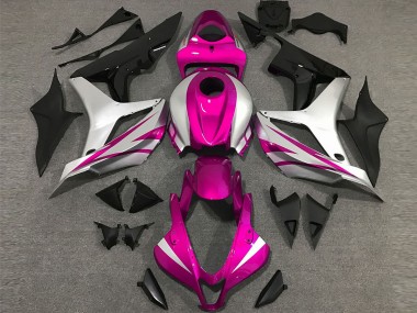 2007-2008 Style Rose & Argent OEM CBR600RR Carénage