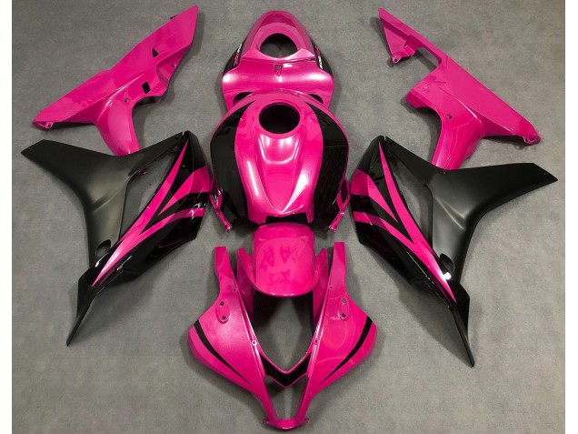 2007-2008 Style Rose Perle OEM CBR600RR Carénage 2007-2008 Style Rose Perle OEM CBR600RR Carénage