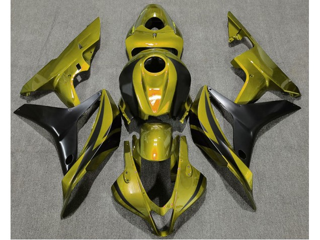 2007-2008 Style Vert Olive OEM CBR600RR Carénage 2007-2008 Style Vert Olive OEM CBR600RR Carénage