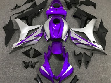2007-2008 Style Violet & Argent OEM CBR600RR Carénage