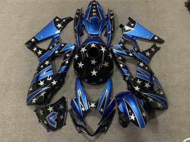 2007-2008 Style Étoile Perlée Personnalisé GSXR 1000 Carénage