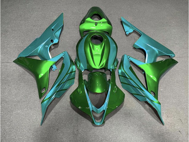 2007-2008 Vert & Bleu Sarcelle CBR600RR Carénage 2007-2008 Vert & Bleu Sarcelle CBR600RR Carénage