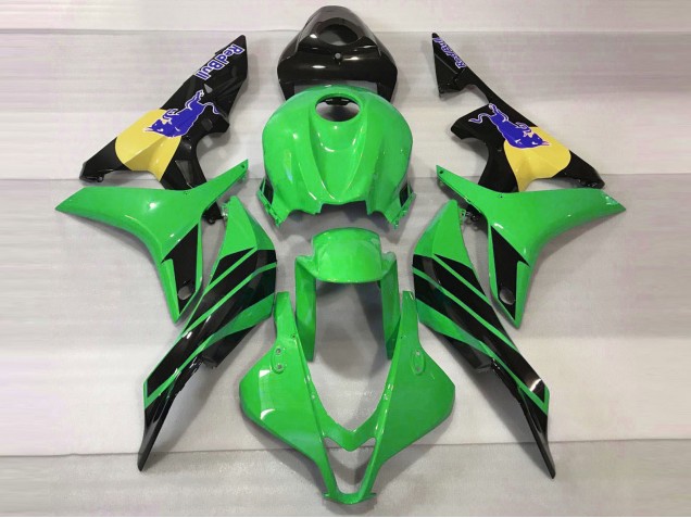 2007-2008 Vert & Bleu Taureau CBR600RR Carénage 2007-2008 Vert & Bleu Taureau CBR600RR Carénage