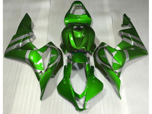 2007-2008 Vert Captain America CBR600RR Carénage 2007-2008 Vert Captain America CBR600RR Carénage
