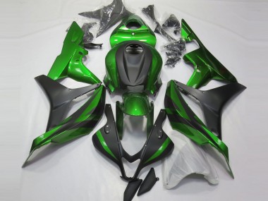 2007-2008 Vert & Noir Mat CBR600RR Carénage