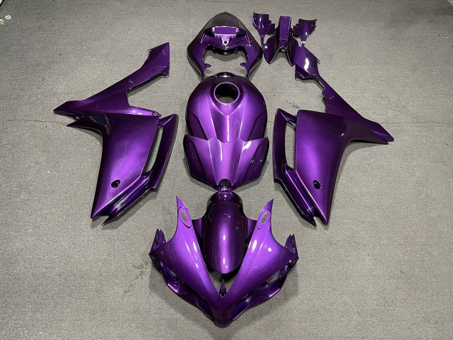 2007-2008 Violet Brillant R1 Carénage 2007-2008 Violet Brillant R1 Carénage